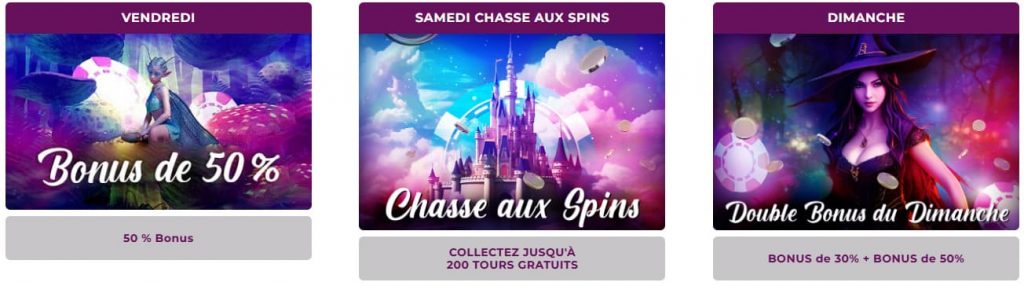 Programme VIP Magical Spin Casino